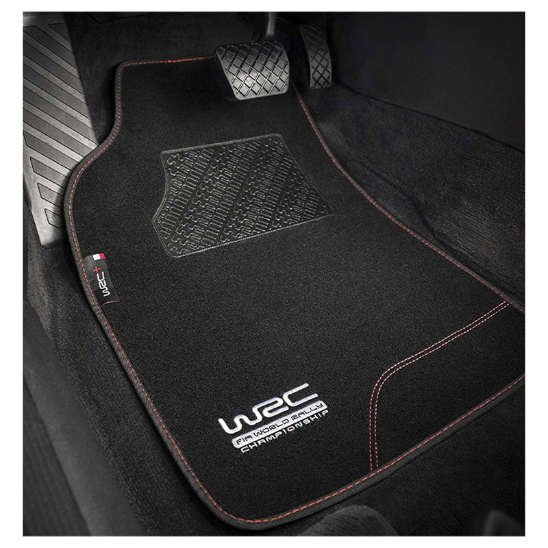 WRC - Set 4 tappetini universali in moquette (rally line) - Ravasicorse