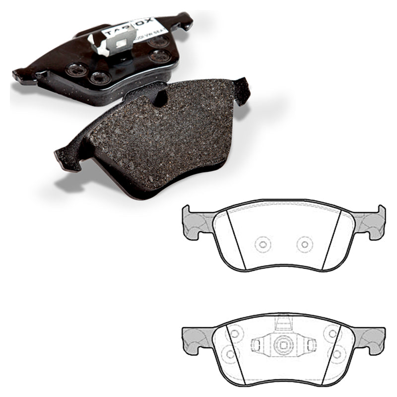 Tarox - Pastiglie freno Ford Fiesta ST Mk7 1.5T Ecoboost 200 HP - Front - Ravasicorse