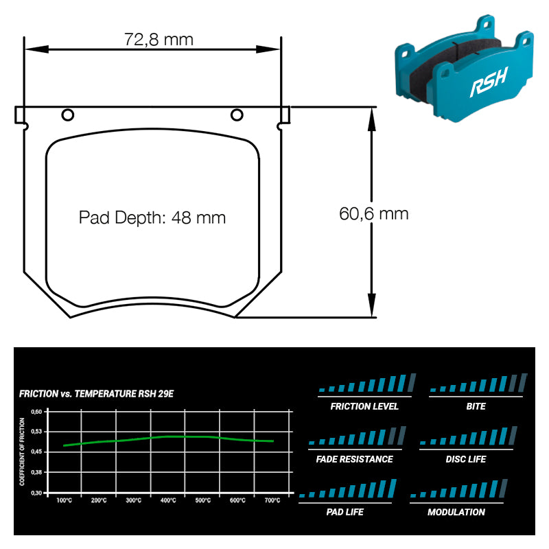 Pagid - Pastiglie freno Lotus 23 (8032) - Front - Ravasicorse