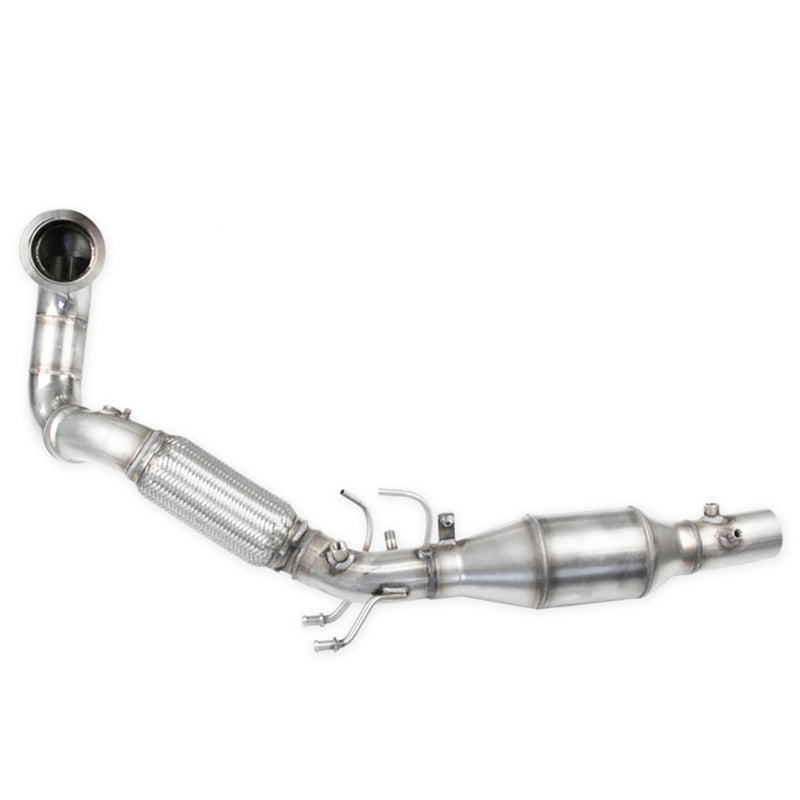 Inoxcar - Tubo sostituzione catalizzatore + Catalizzatore sportivo 200 CPSI - Ravasicorse