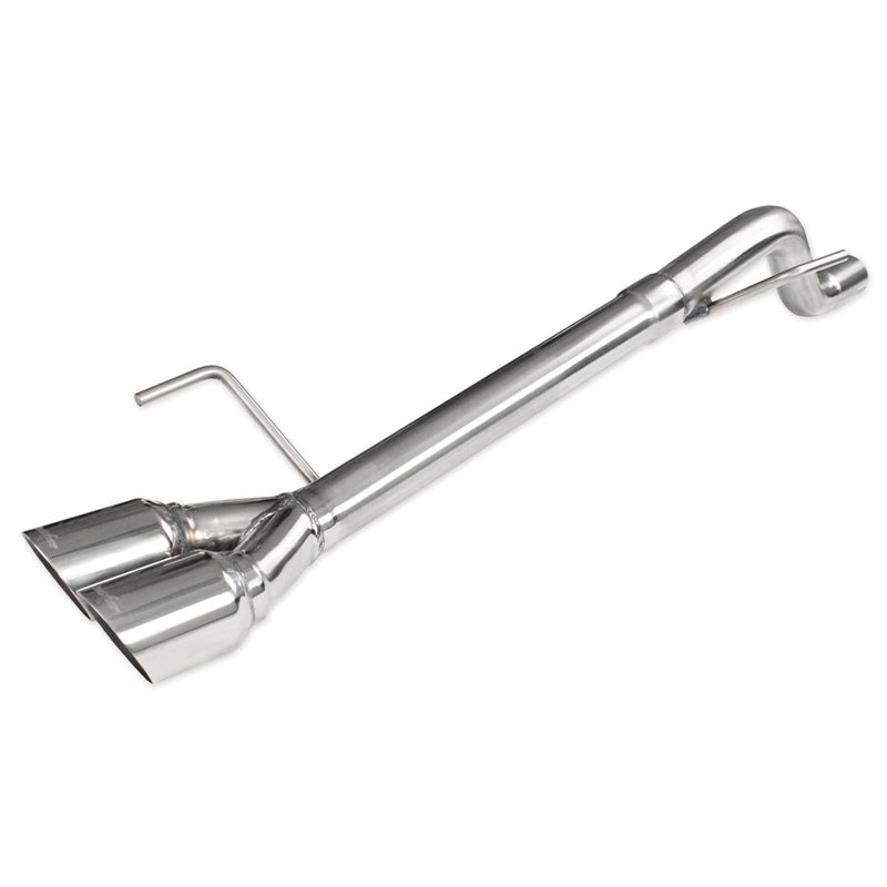 Inoxcar - Finale senza silenziatore con uscita 2 x Ø80 mm (Racing) - Ravasicorse