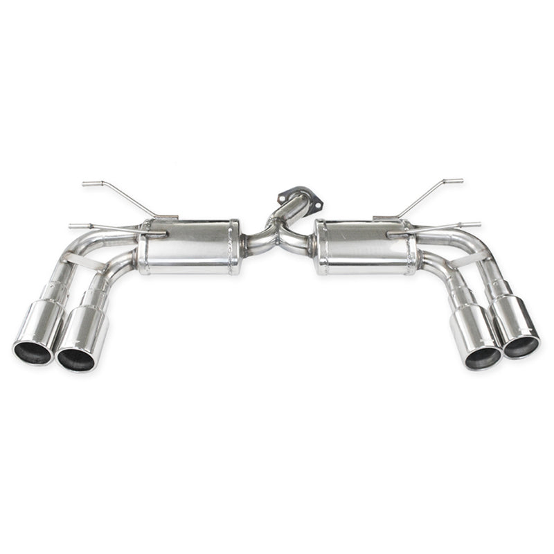 Inoxcar - Finale con silenziatore con uscita 2 x Ø90 DX+SX (Sport) - Ravasicorse