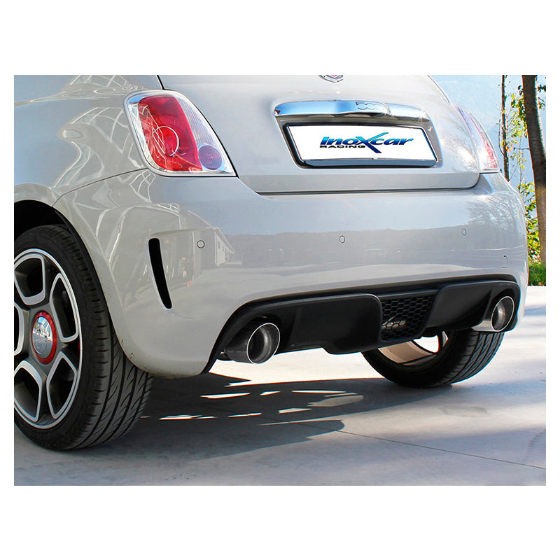 Inoxcar - Finale con silenziatore Ø102 mm DX+SX (Racing) - Ravasicorse