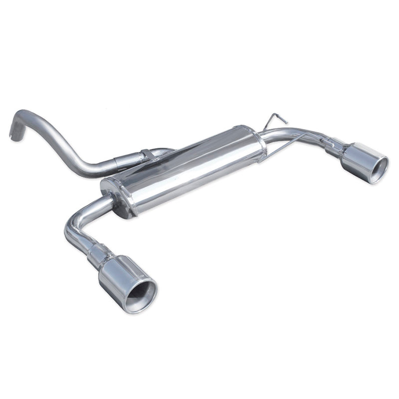 Inoxcar - Finale con silenziatore Ø102 mm DX+SX - Ravasicorse