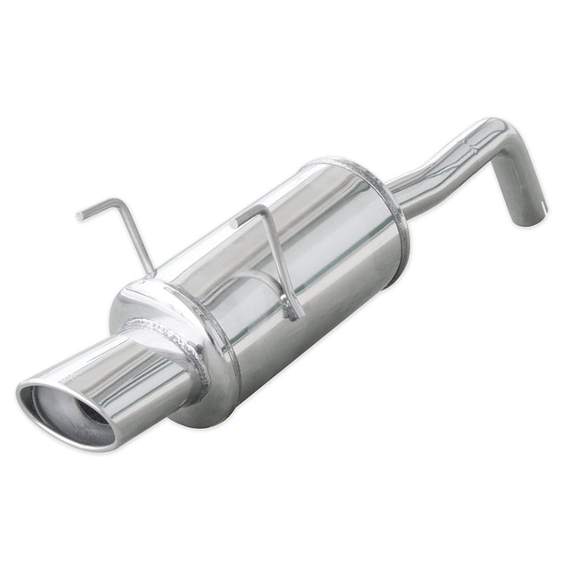 Inoxcar - Finale con silenziatore ovale 120x80 mm - Ravasicorse
