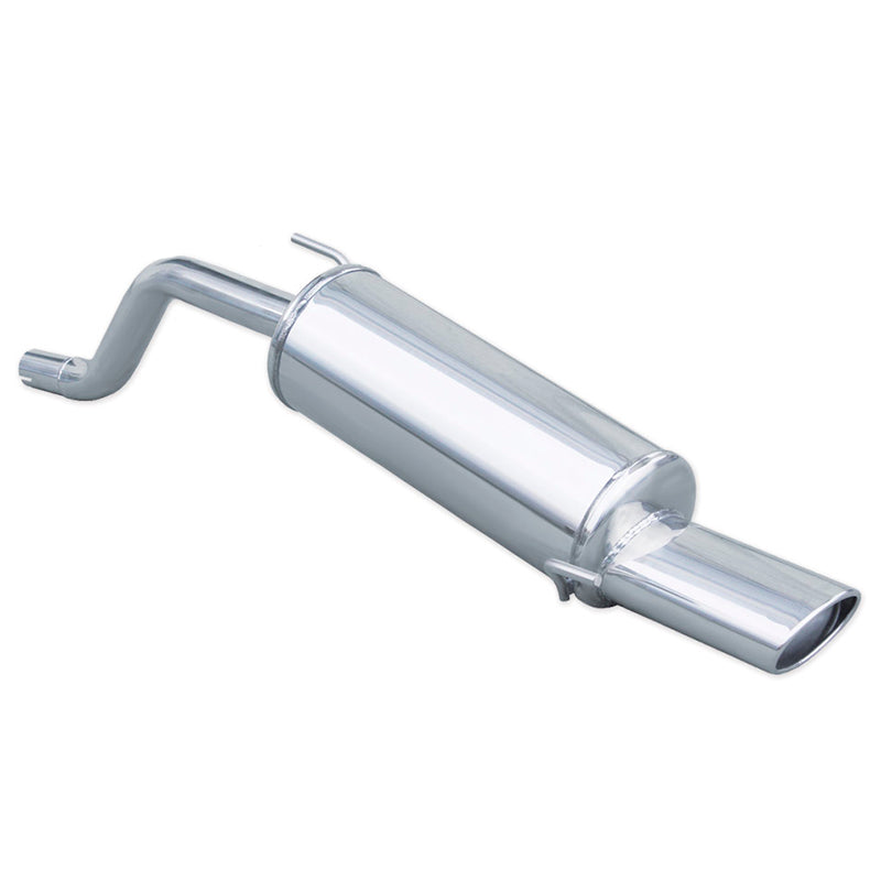 Inoxcar - Finale con silenziatore ovale 120x80 mm - Ravasicorse