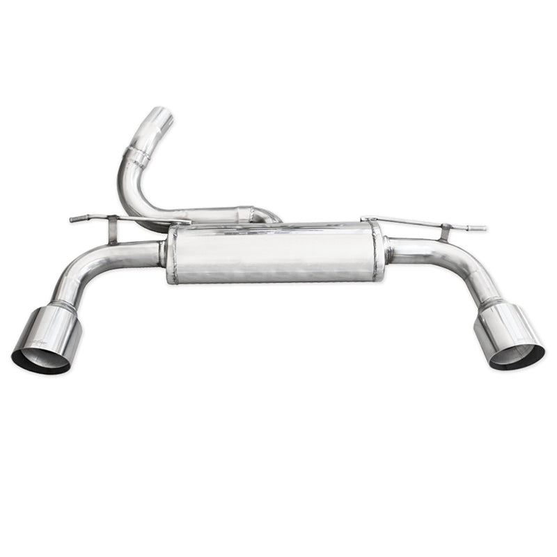 Inoxcar - Finale con silenziatore con uscita 102 DX+SX (Racing) - Ravasicorse