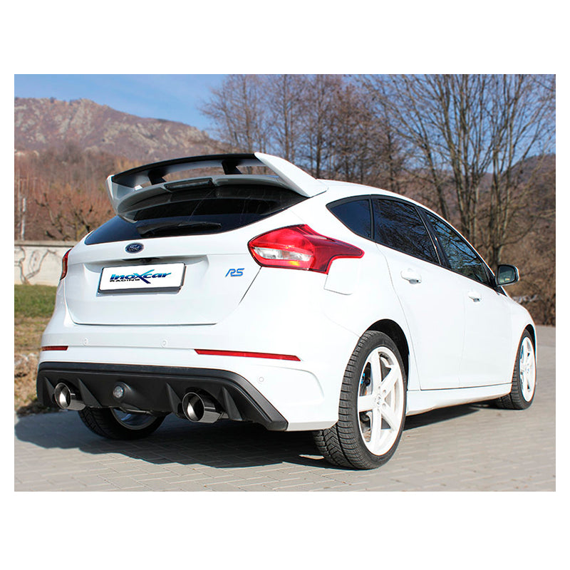 Inoxcar - Finale con silenziatore con uscita 114 DX+SX Racing (Ø70 mm) - Ravasicorse