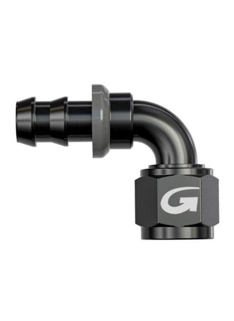 Goodridge - Raccordo a tubo 90° femmina concavo (536-90BK) - Ravasicorse