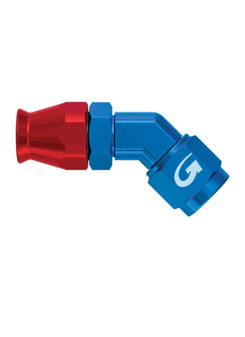 Goodridge - Raccordo riutilizzabile 45° forgiato femmina girevole (6645MP) - Ravasicorse