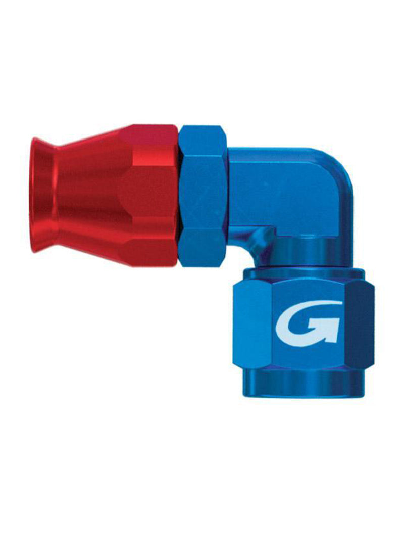 Goodridge - Raccordo riutilizzabile 90° forgiato femmina girevole (6690MP) - Ravasicorse