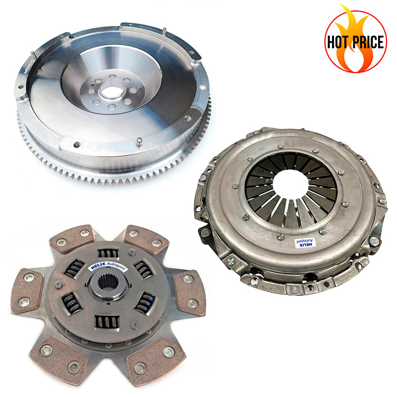 Helix - Kit frizione rinforzata (sinterizzata) + Volano x Toyota Yaris GR - Ravasicorse