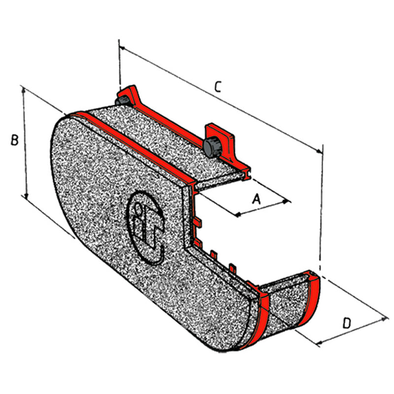 ITG - Filtro aria sportivo JC 70 - Ravasicorse