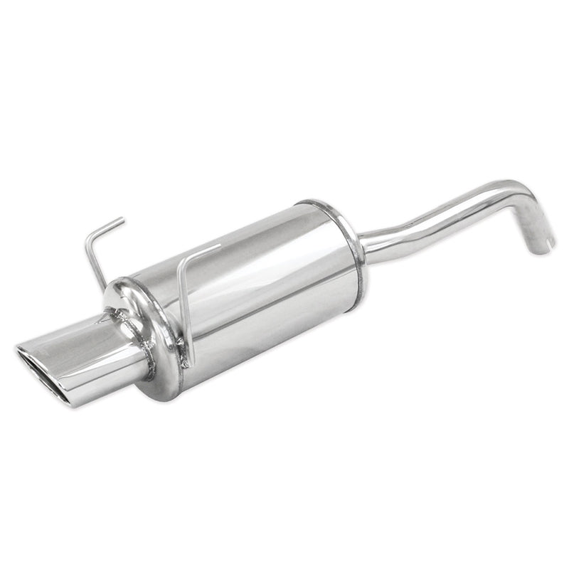 Inoxcar - Finale con silenziatore ovale 120x80 mm - Ravasicorse