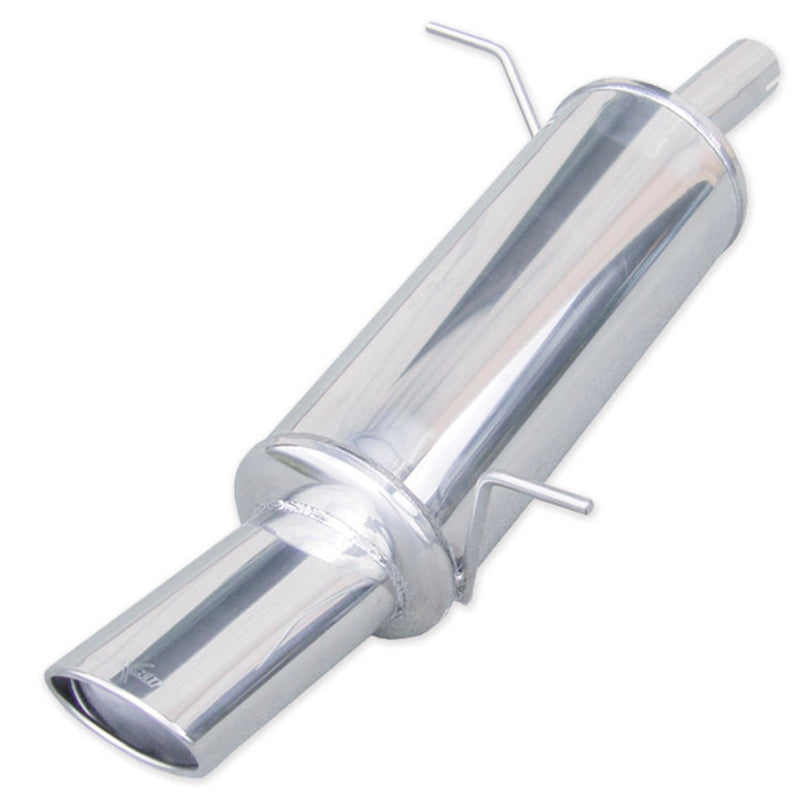 Inoxcar - Finale con silenziatore 120x80 mm - Ravasicorse