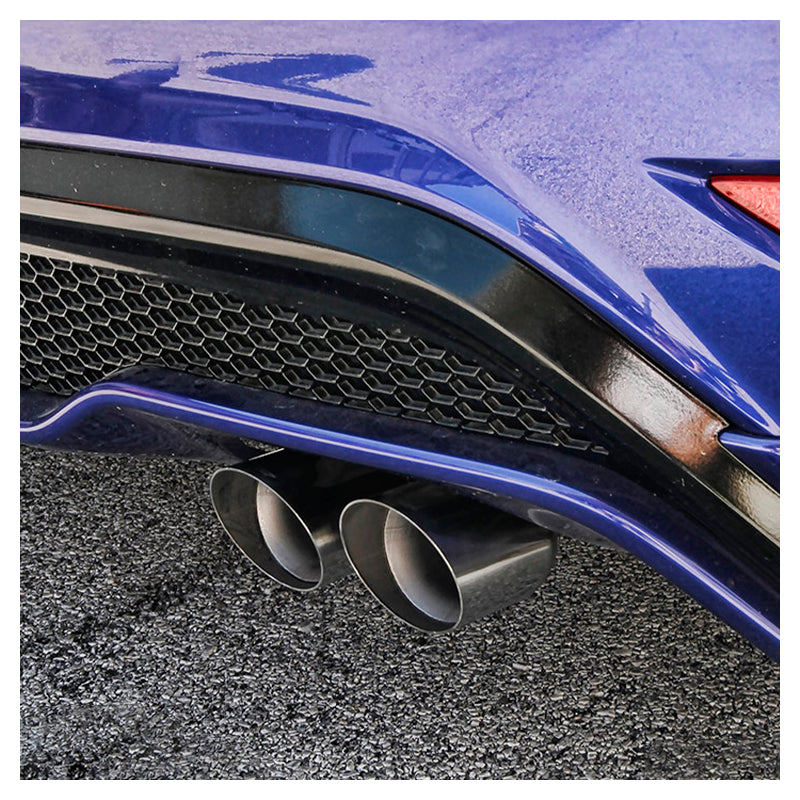 Inoxcar - Finale con silenziatore 2 x Ø80 mm (Racing) - Ravasicorse