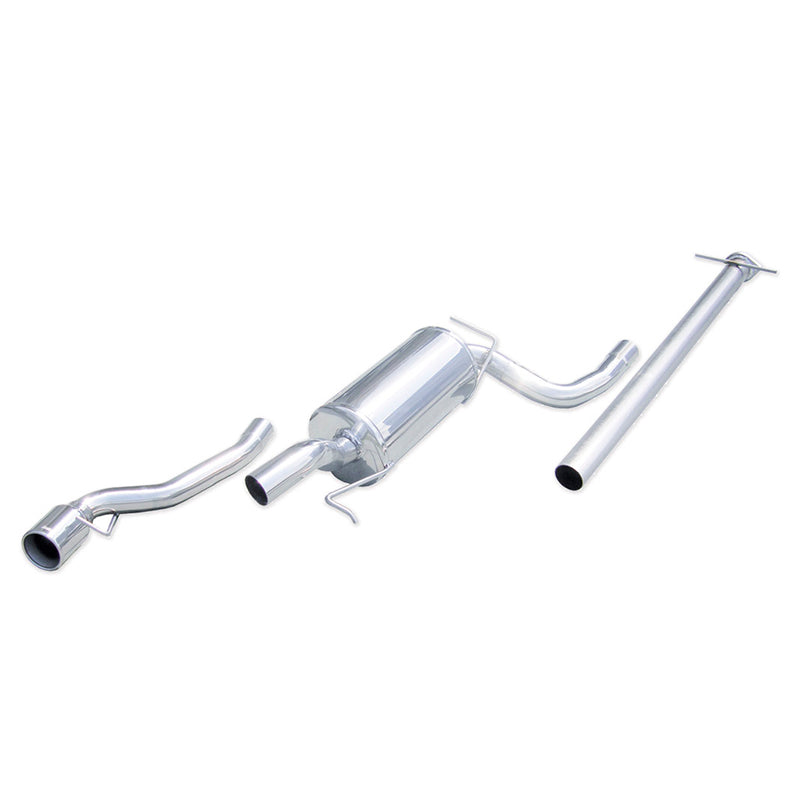 Inoxcar - Tubo centrale diretto + Finale con silenziatore Ø102 mm (Racing) - Ravasicorse