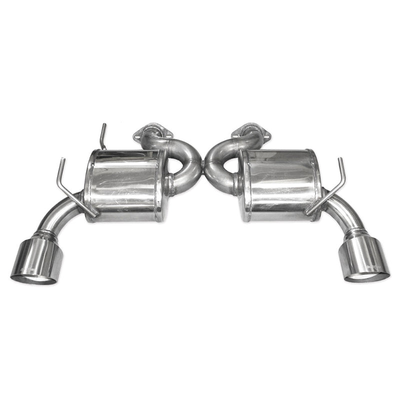 Inoxcar - Finale con silenziatore Ø114 mm DX+SX (Racing) - Ravasicorse