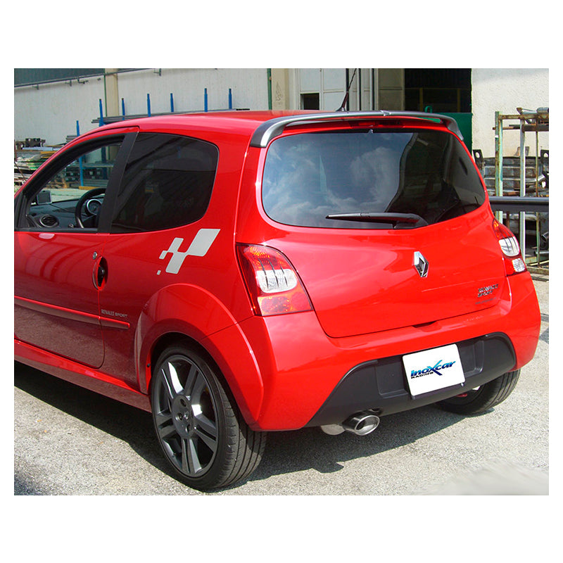 Inoxcar - Finale con silenziatore ovale 120x80 mm - Ravasicorse