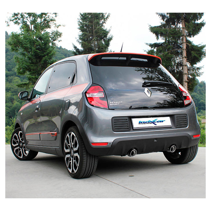 Inoxcar - Finale con silenziatore Ø80 mm DX+SX (Angled) - Ravasicorse