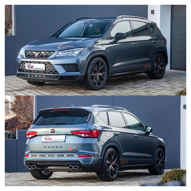 KW suspensions - Kit assetto a ghiera V3 Inox per Cupra Ateca 2.0 TSI 4Drive 300 HP (Typ KH7) - Ravasicorse