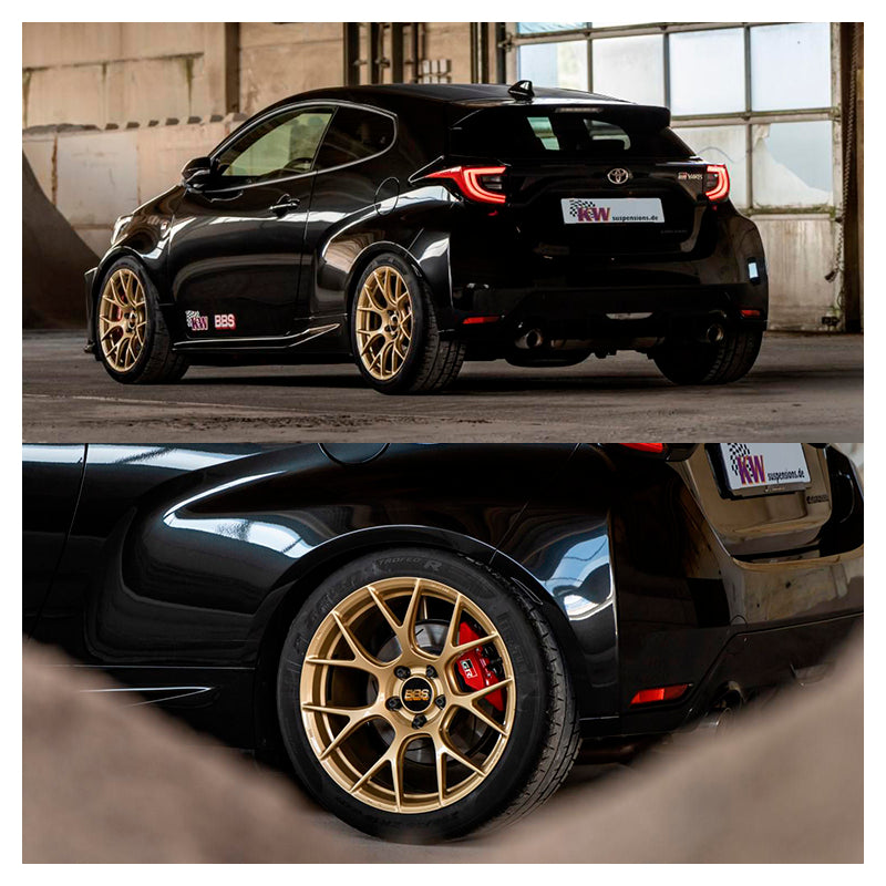 KW suspensions - Kit assetto a ghiera V3 Inox per Toyota Yaris GR 1.6 GR 4WD 261 HP - Ravasicorse