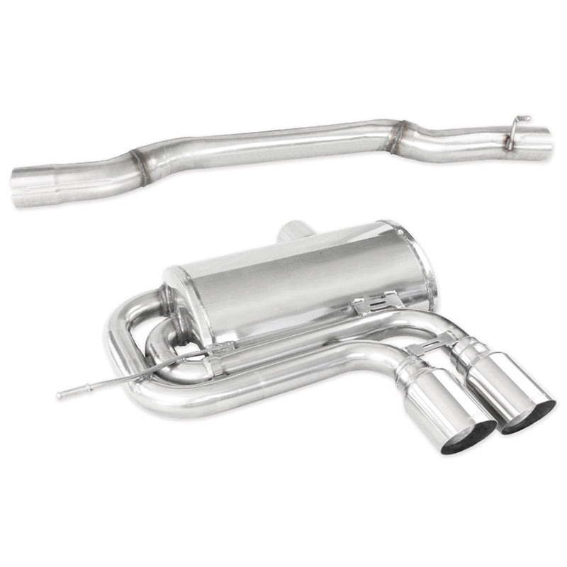 Inoxcar - Finale con silenziatore con uscita 2x90 Racing (Ø70 mm) - Ravasicorse