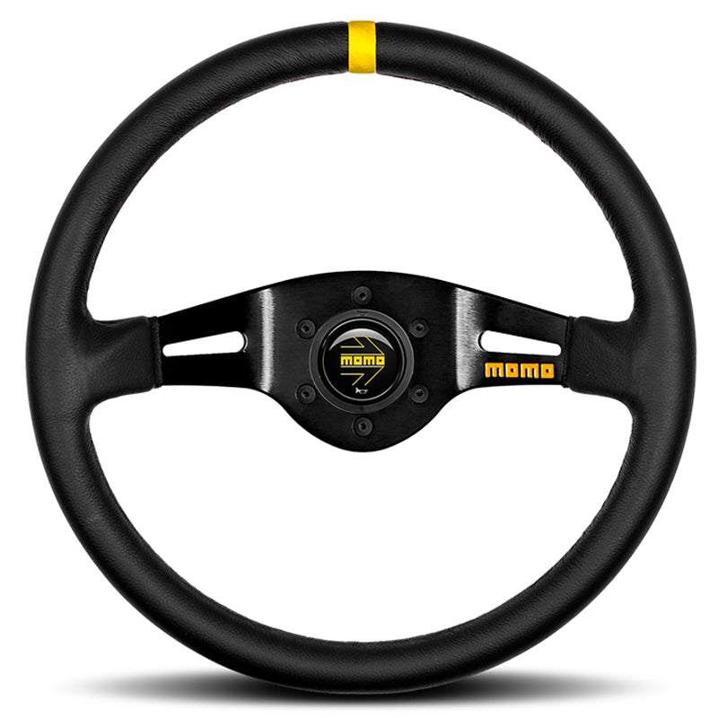 Volante MOMO - Racing MOD.03 black smooth leather - Ravasicorse