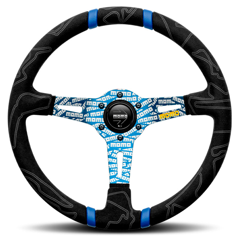 Volante MOMO - ULTRA (blue) - Ravasicorse