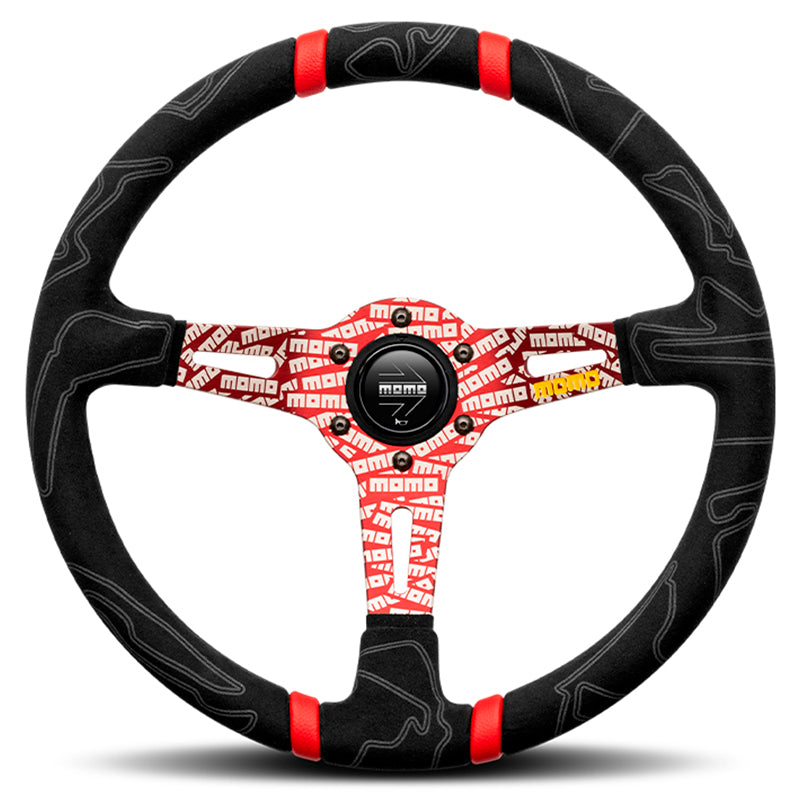 Volante MOMO - ULTRA (red) - Ravasicorse