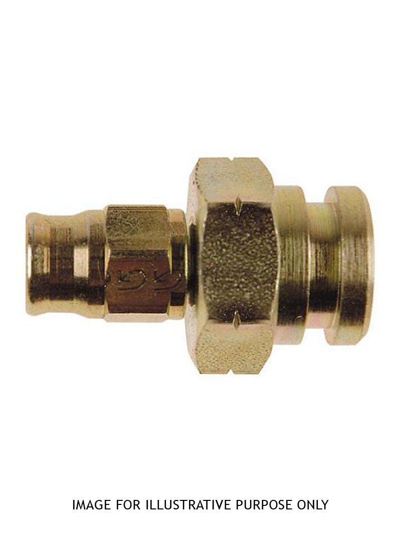 Goodridge - Raccordo riutilizzabile Femmina Passaparete Concavo con anello scanalato (758M) - Ravasicorse