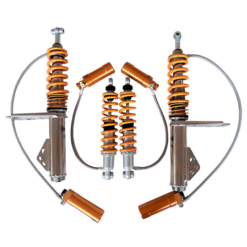 Öhlins - Kit assetto a ghiera Road & Track per Alfa Romeo 4C (2 way, Track day Evo 2 Spec.) - Ravasicorse