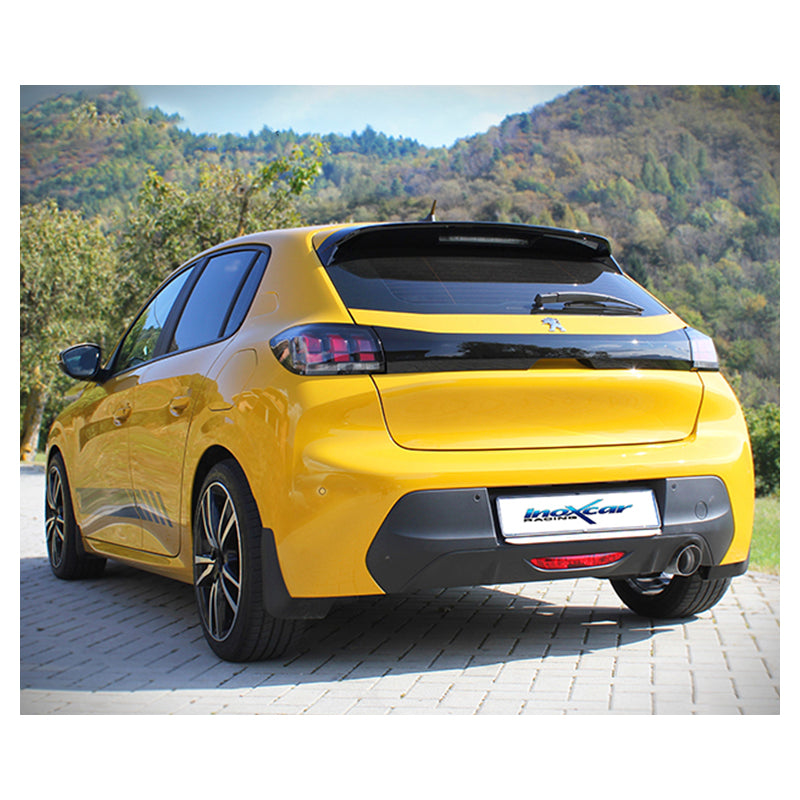 Inoxcar - Finale con silenziatore con uscita Ø90 (Racing) - Ravasicorse