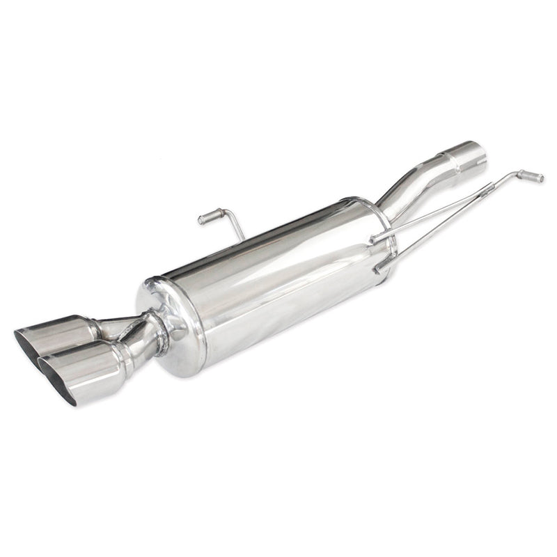 Inoxcar - Finale con silenziatore 2 x Ø80 mm (Racing) - Ravasicorse
