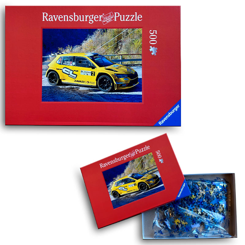 Ravensburger Puzzle - Skoda Fabia Rally 2 EVO (500 pz) - Ravasicorse