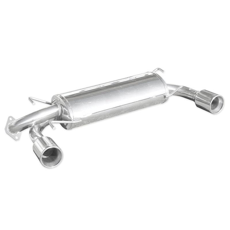 Inoxcar - Finale con silenziatore con uscita Ø102 DX+SX (Sport) - Ravasicorse