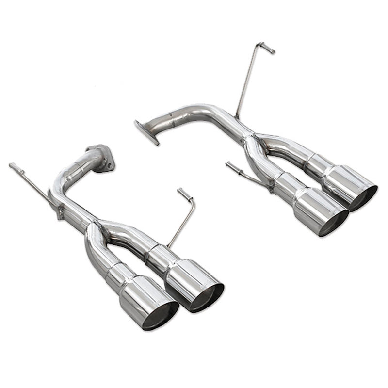 Inoxcar - Finale senza silenziatore con uscita 2 x Ø90 DX+SX (Racing) - Ravasicorse