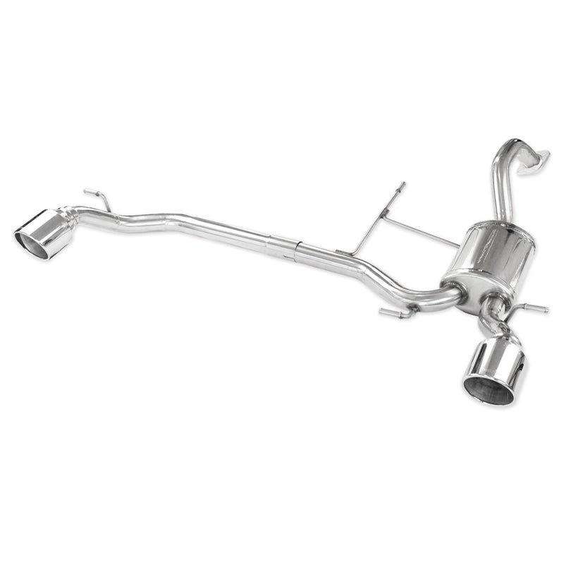 Inoxcar - Finale con silenziatore con uscita Ø102 DX+SX (Angled) - Ravasicorse