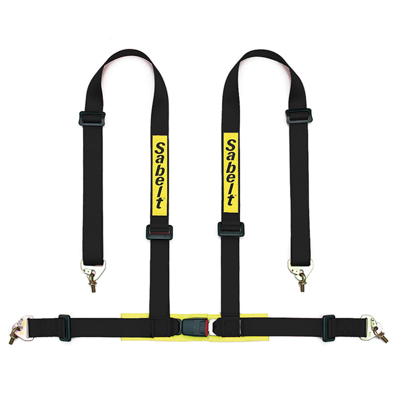 Cintura Sabelt - 4 punti Clip In Street/Clubman ECE 16 (black) - Ravasicorse