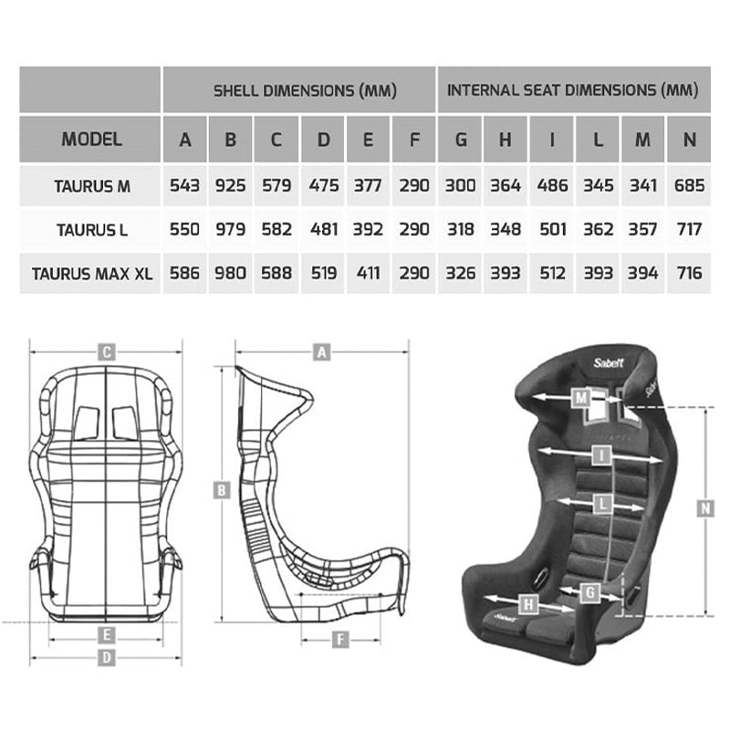 Sabelt - Sedile Taurus - Ravasicorse