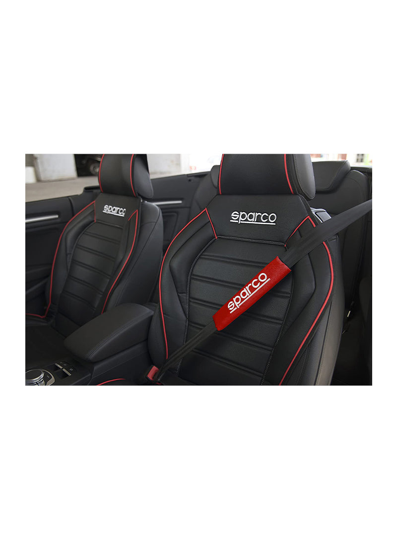 Sparco - Cuscini passa cintura (red) - Ravasicorse