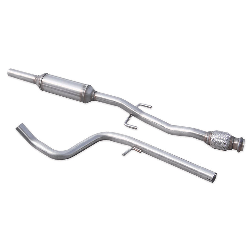 Inoxcar - Tubo centrale silenziato (con flex) - Ravasicorse