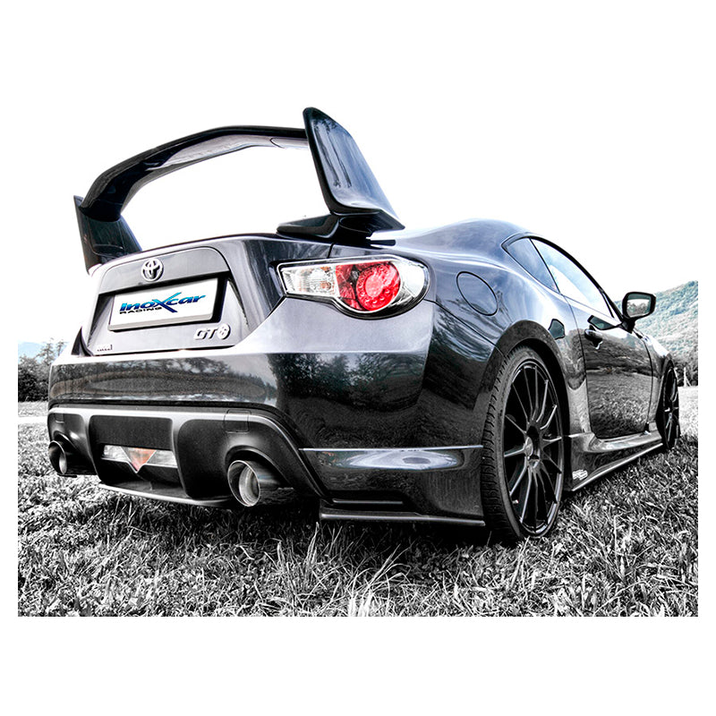 Inoxcar - Finale con silenziatore Ø114 mm DX+SX (Racing) - Ravasicorse