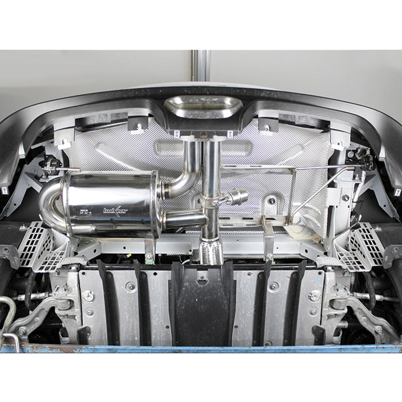 Inoxcar - Finale con silenziatore + valvola con kit depressione con telecomando - Ravasicorse