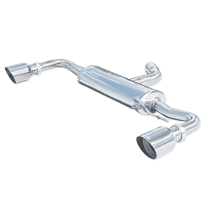 Inoxcar - Finale con silenziatore Ø102 mm DX+SX (Racing) - Ravasicorse