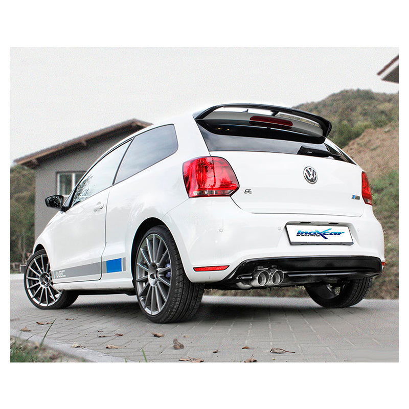 Inoxcar - Finale con silenziatore 2 x Ø80 mm (Racing) - Ravasicorse