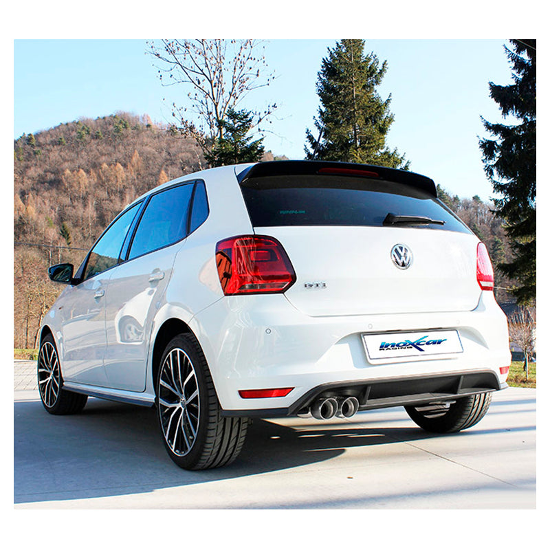 Inoxcar - Finale con silenziatore 2 x Ø80 mm (Racing) - Ravasicorse