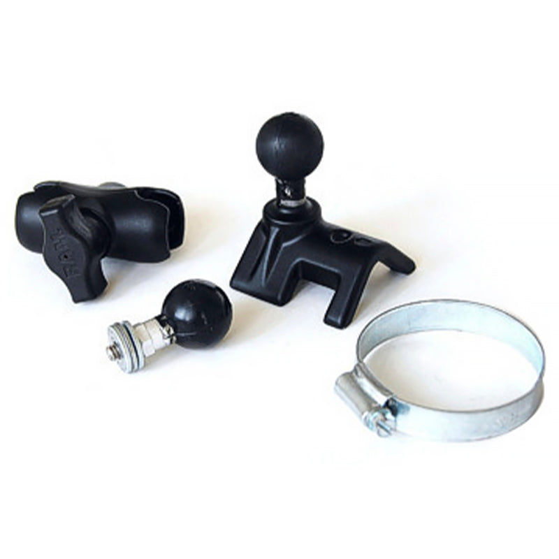 AIM - Kit staffe tubo da Ø1" a Ø2.1" (SmartyCam 3 Sport / HD Rev 2.1) - Ravasicorse