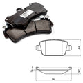 Tarox - Pastiglie freno Ford Focus Mk2 2.5T RS 305-350 HP - Rear - Ravasicorse