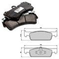 Tarox - Pastiglie freno Smart Fortwo Coupè 0.9 (453) incl. Brabus - Front - Ravasicorse